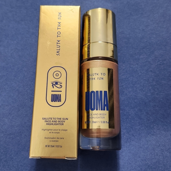 UOMA Quartz Glow Highlighter Face & Body NIB - Picture 4 of 4